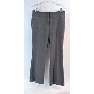 Worthington Women's Gray Dress Pants Size 8 Modern Fit Flat Front Work Slacks